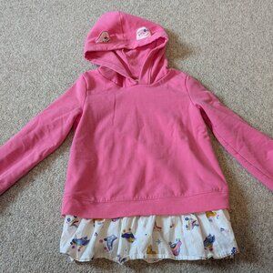 Tucker + Tate Pink Fleece Hoodie (Size 5)